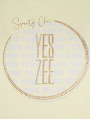 T-shirt Giallo Yes-zee