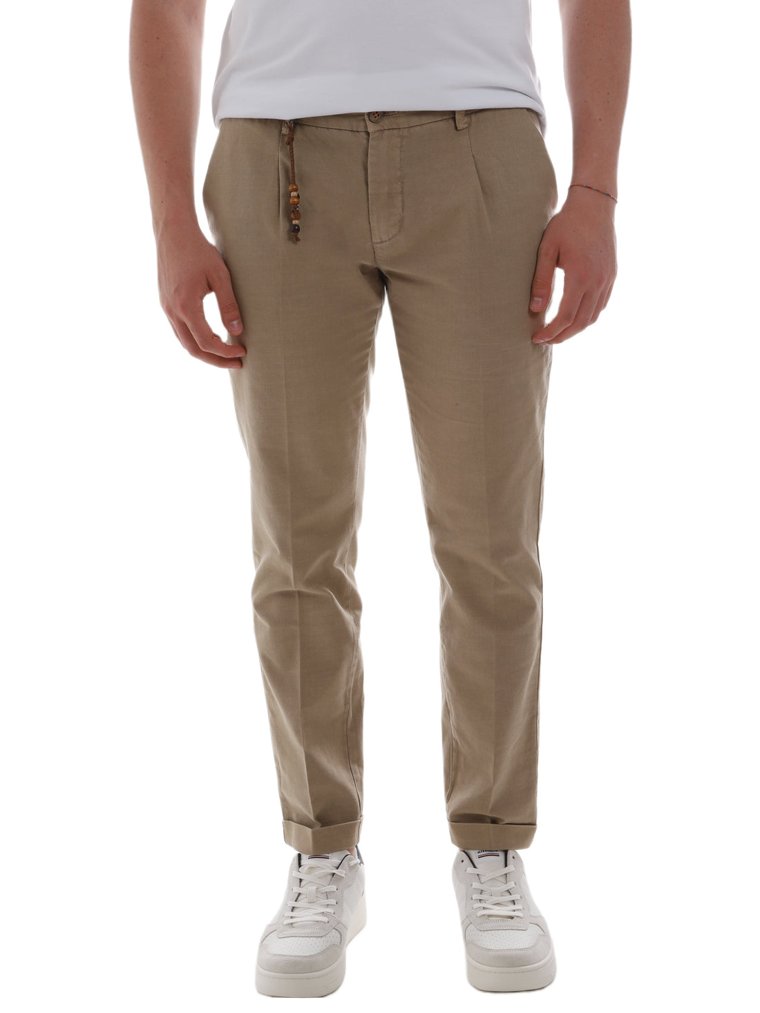 Pantaloni Beige Yes-zee