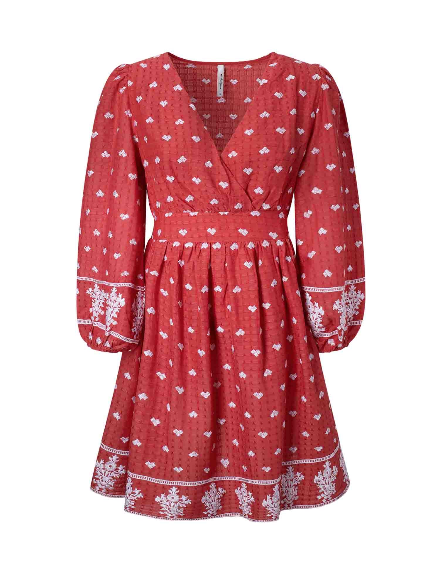 Vestiti Rosso Pepe Jeans