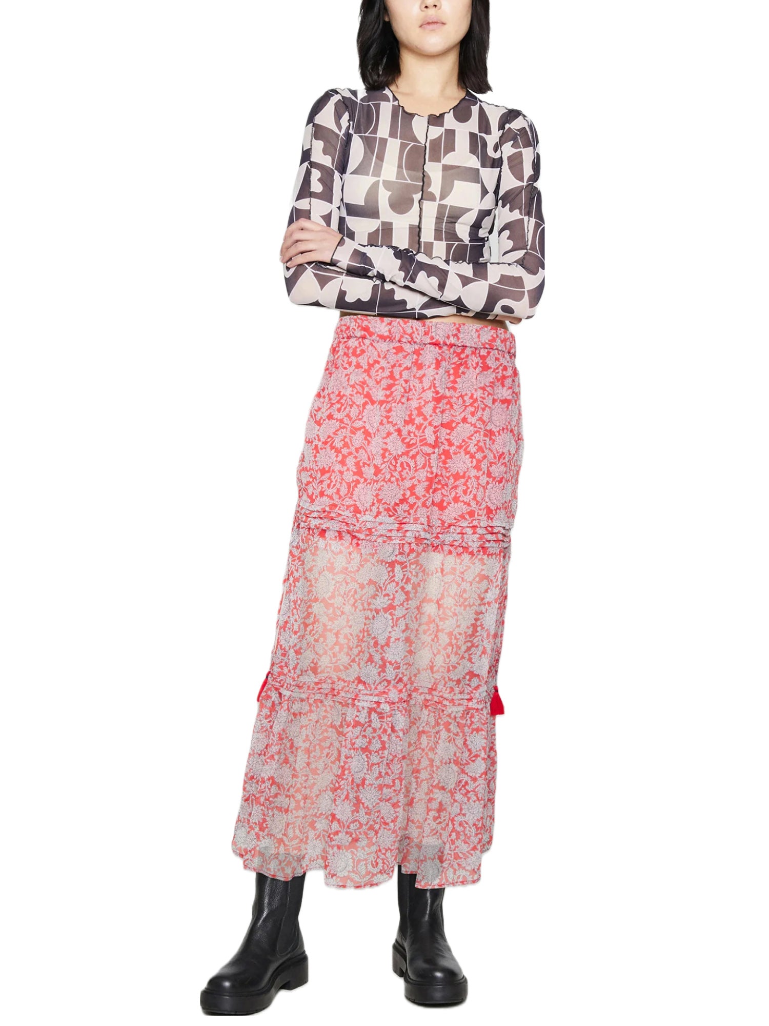 Gonne Rosso Pepe Jeans