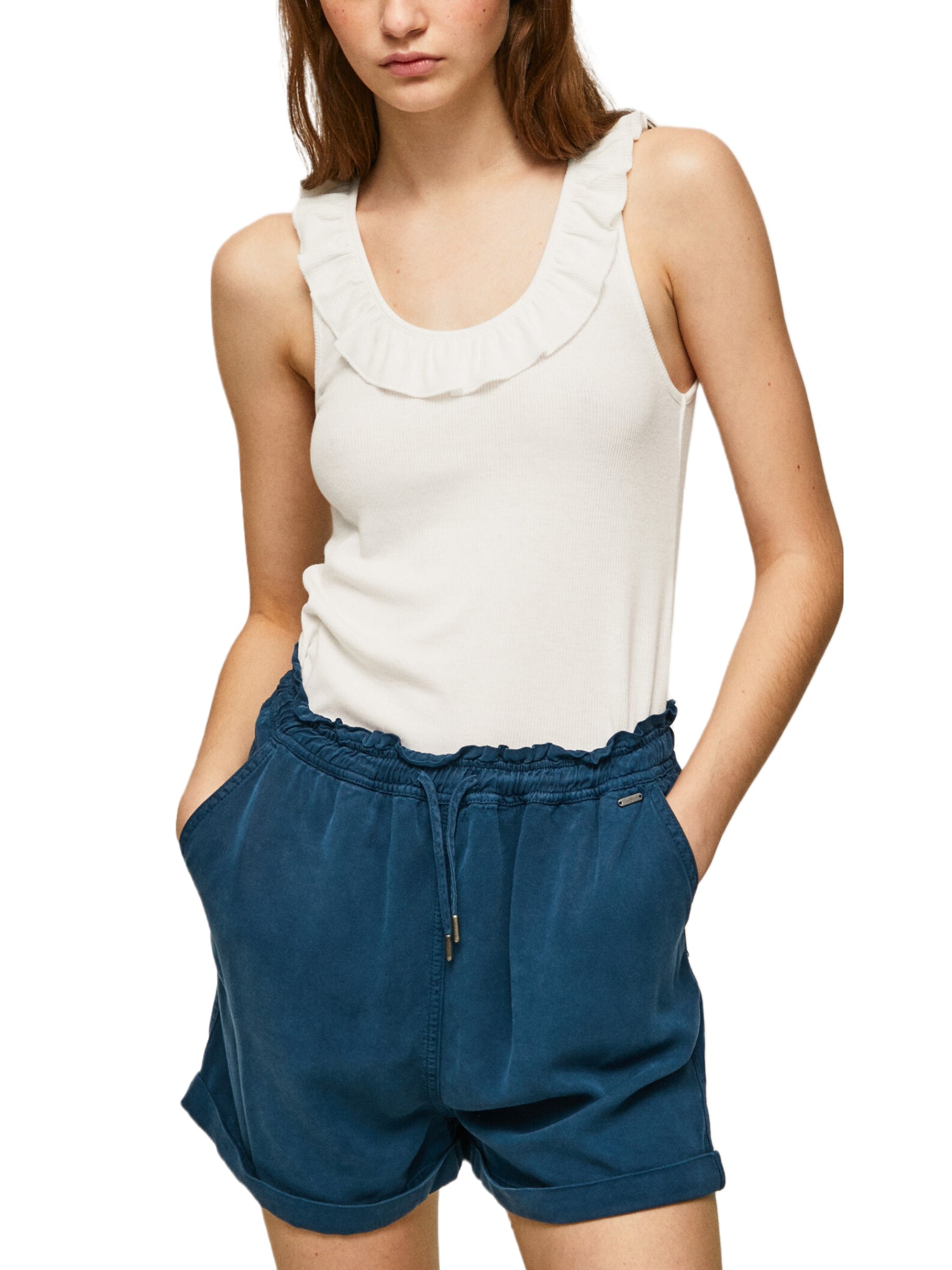 Top e canotte Bianco Pepe Jeans