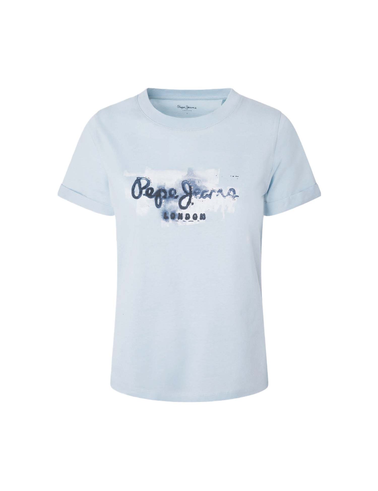 T-shirt Blu Pepe Jeans