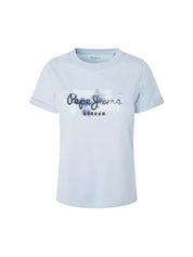 T-shirt Blu Pepe Jeans