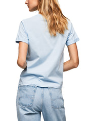T-shirt Blu Pepe Jeans