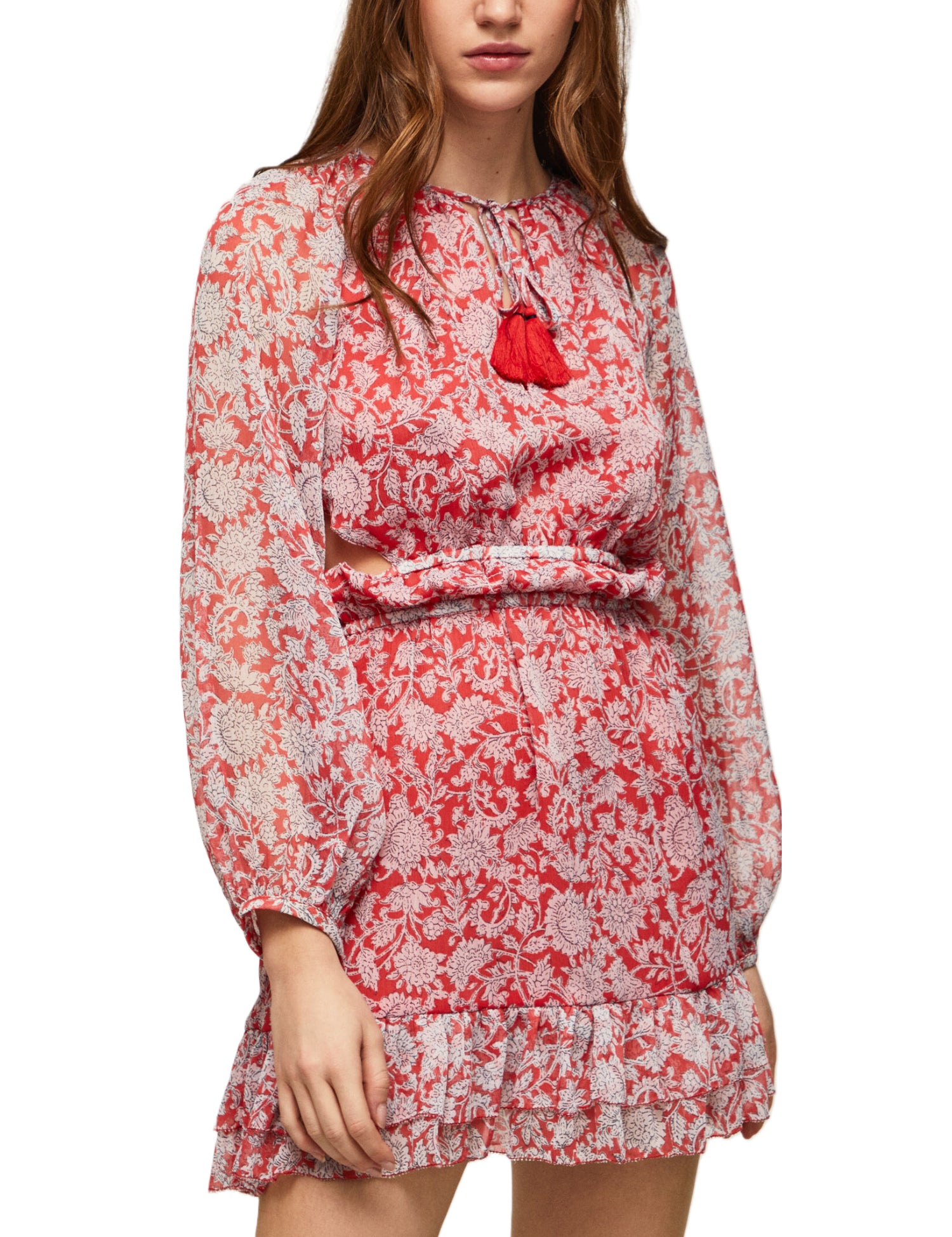 Vestiti Rosso Pepe Jeans