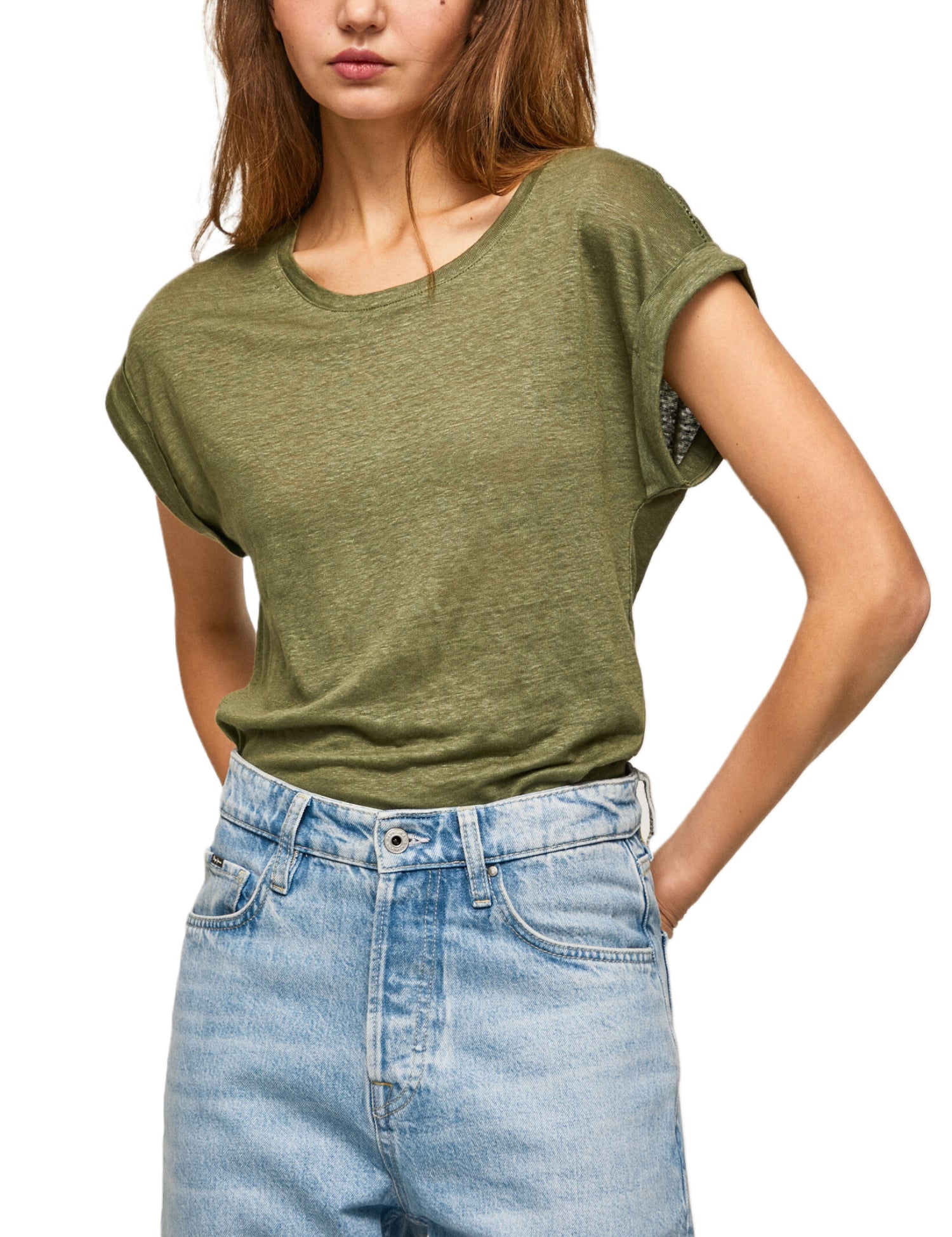 T-shirt Verde Pepe Jeans