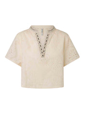 Bluse Beige Pepe Jeans