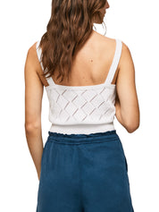 Top e canotte Bianco Pepe Jeans