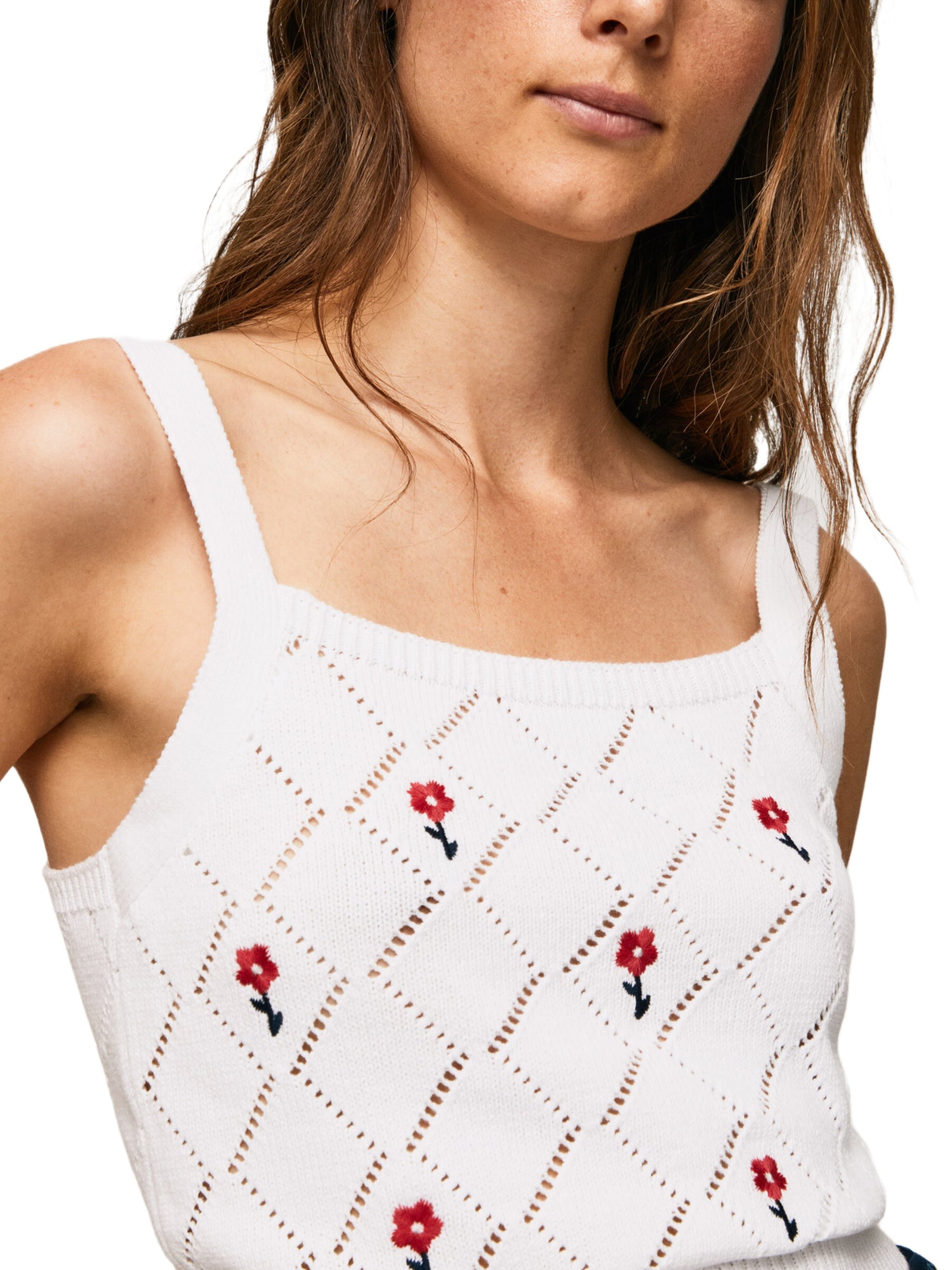 Top e canotte Bianco Pepe Jeans