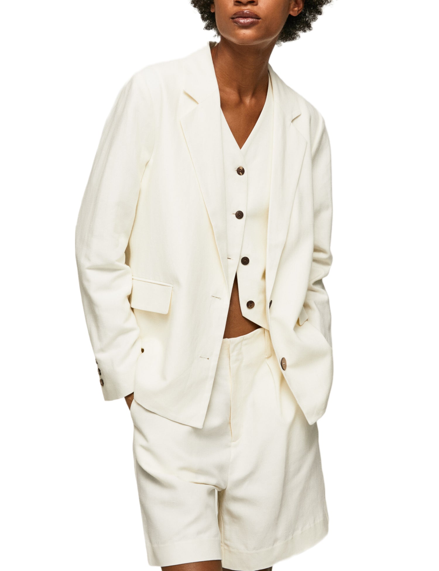 Blazer Beige Pepe Jeans