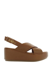 Sandali zeppa Marrone Lumberjack