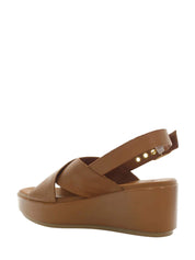 Sandali zeppa Marrone Lumberjack