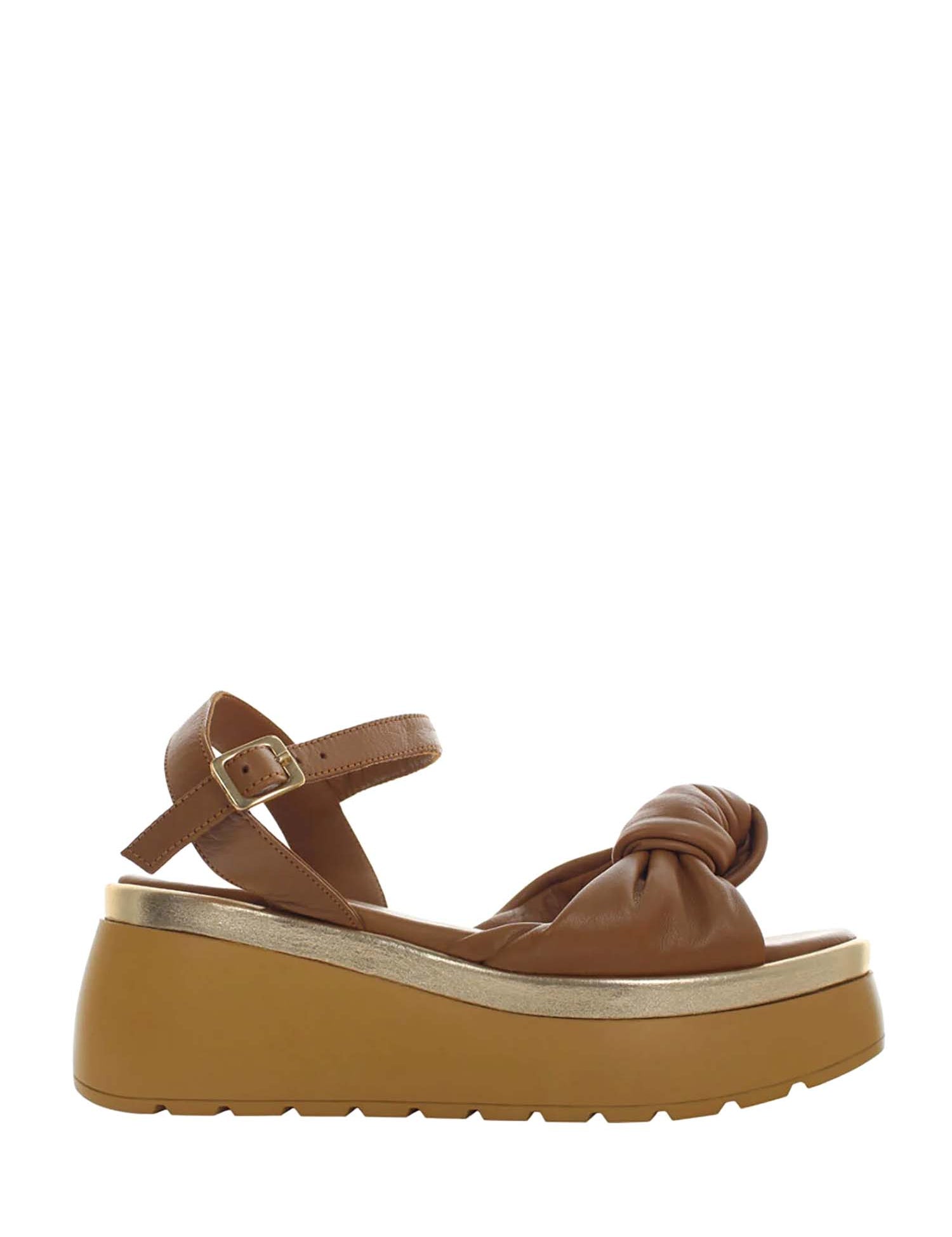 Sandali zeppa Marrone Lumberjack