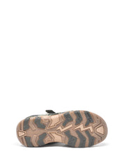 Sandali con strappi Verde Lumberjack