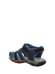 Sandali con strappi Blu Lumberjack