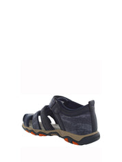 Sandali con strappi Blu Lumberjack