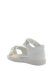 Sandali con strappi Bianco Lumberjack