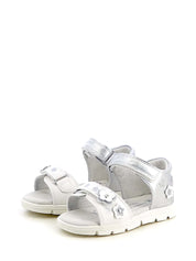 Sandali con strappi Argentato Lumberjack