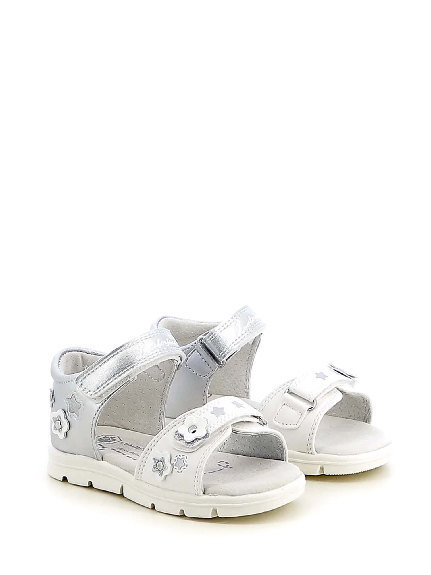 Sandali con strappi Argentato Lumberjack