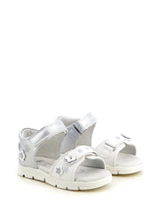 Sandali con strappi Argentato Lumberjack