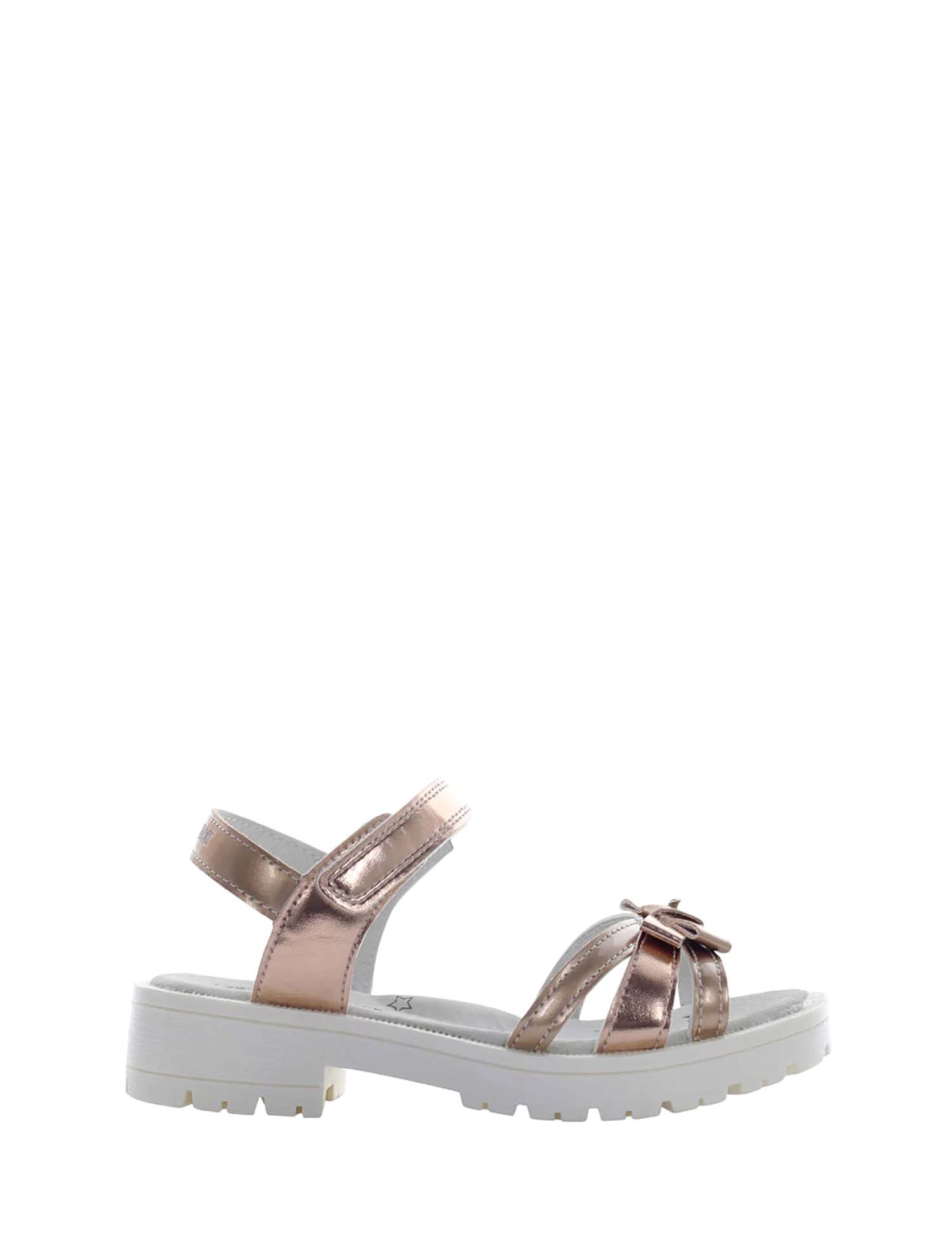 Sandali con strappi Oro Rosa Lumberjack