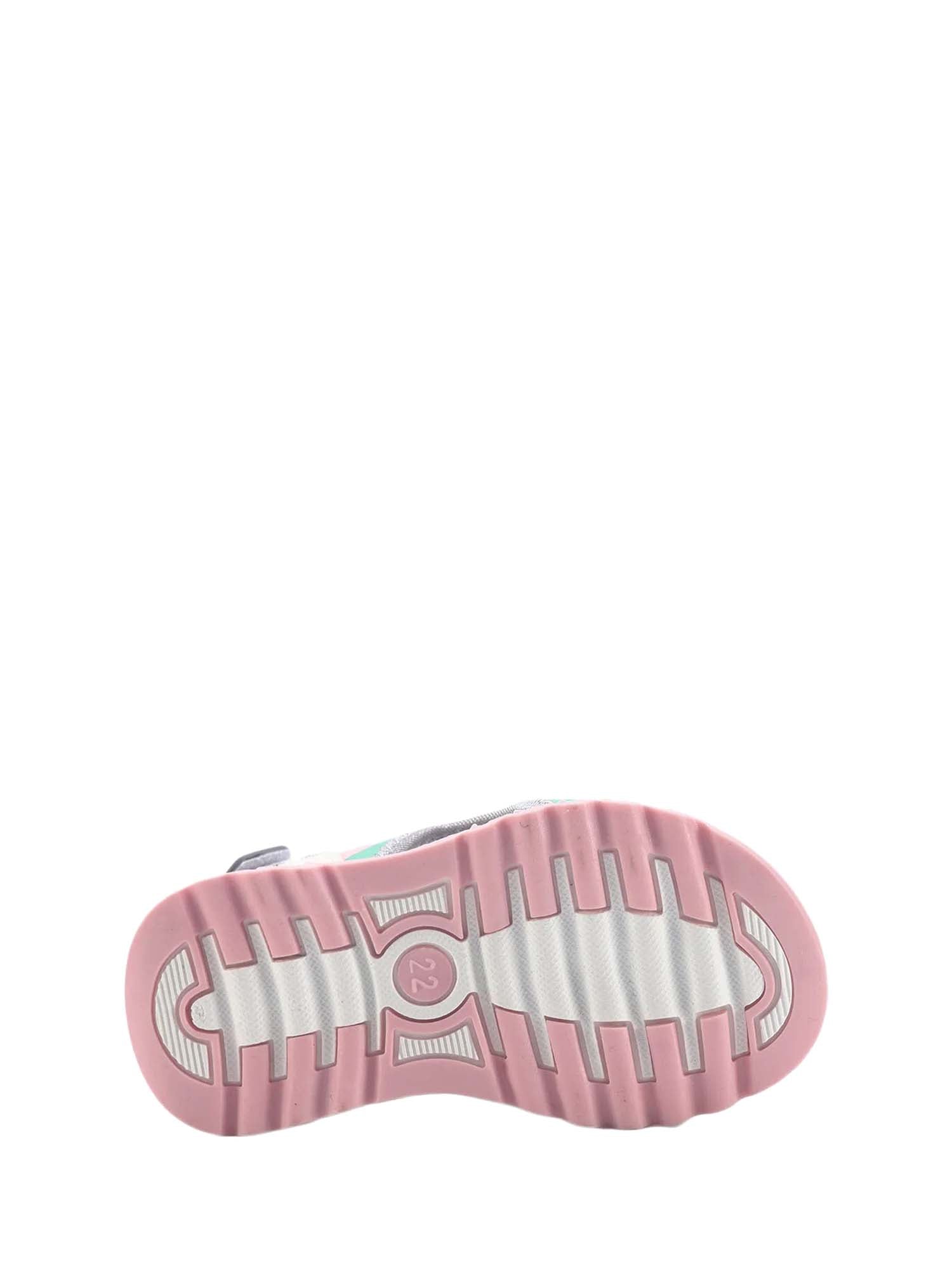 Sandali con strappi Bianco Rosa Lumberjack