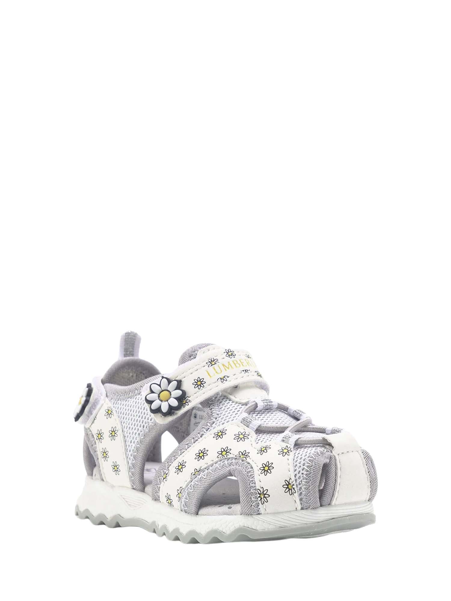 Sandali con strappi Bianco Lumberjack