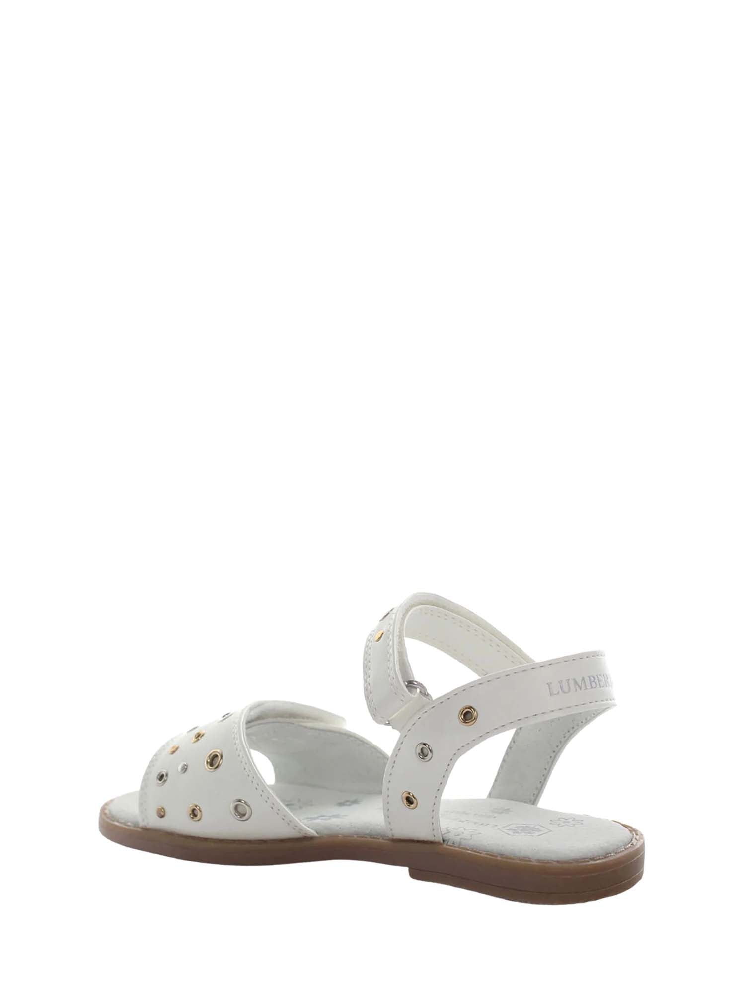 Sandali con strappi Bianco Lumberjack