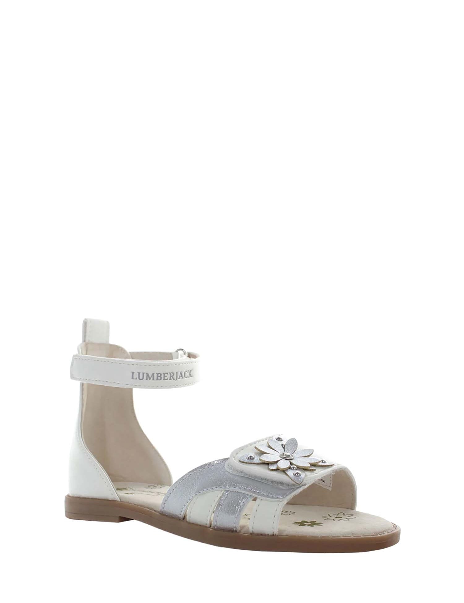 Sandali con strappi Bianco Lumberjack