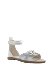 Sandali con strappi Bianco Lumberjack