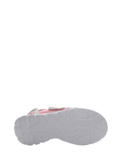 Sandali con strappi Bianco Rosa Lumberjack