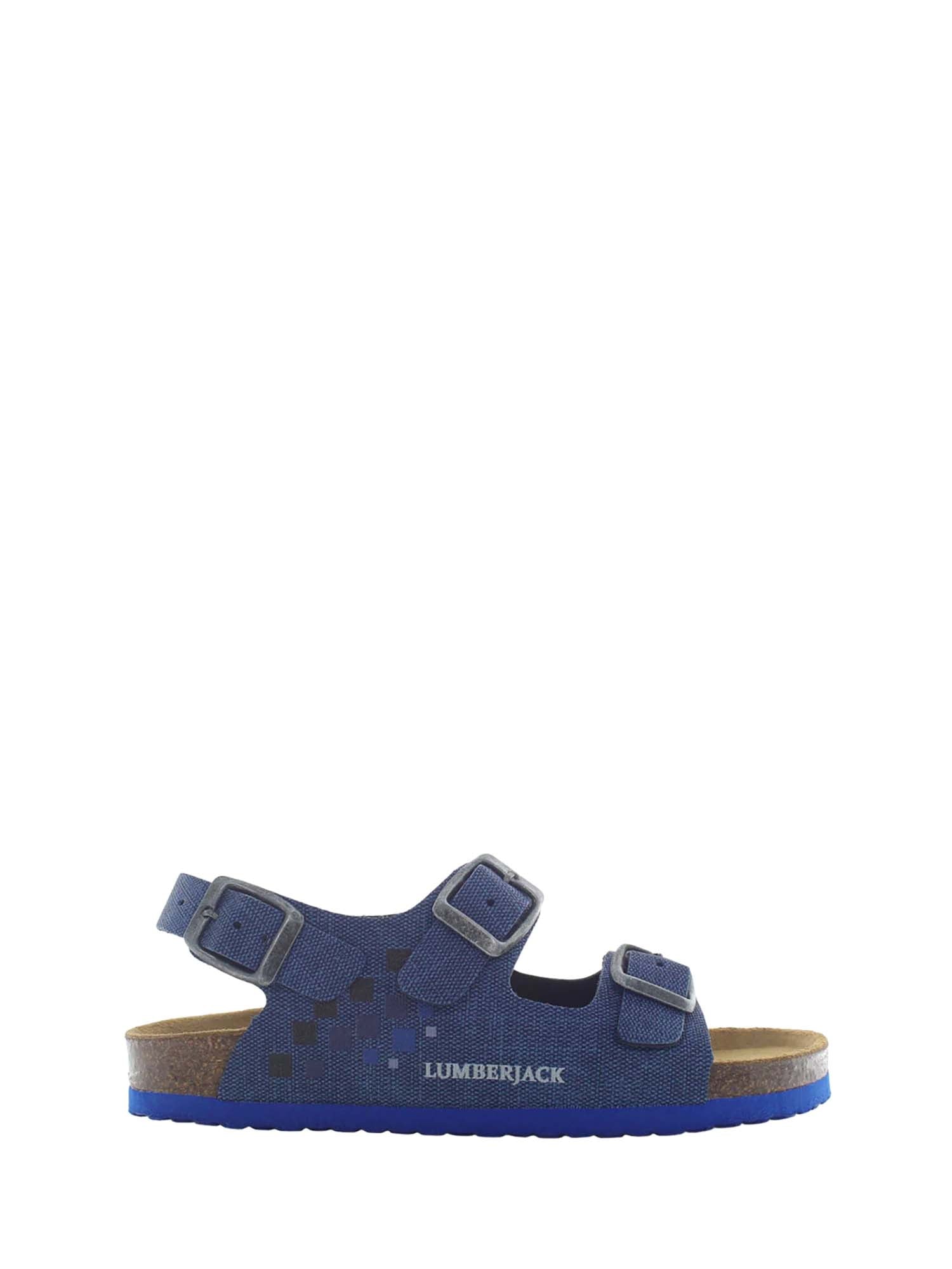 Sandali Blu Lumberjack