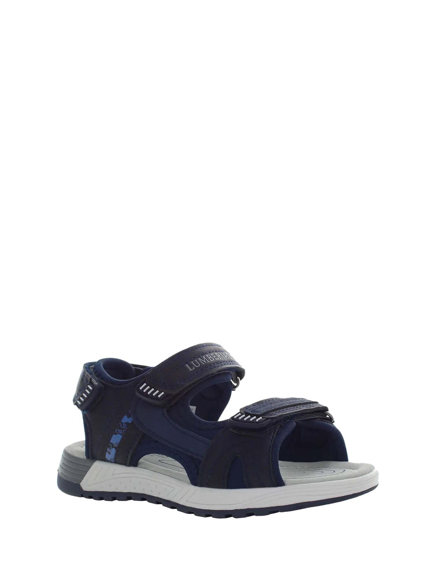 Sandali con strappi Blu Lumberjack