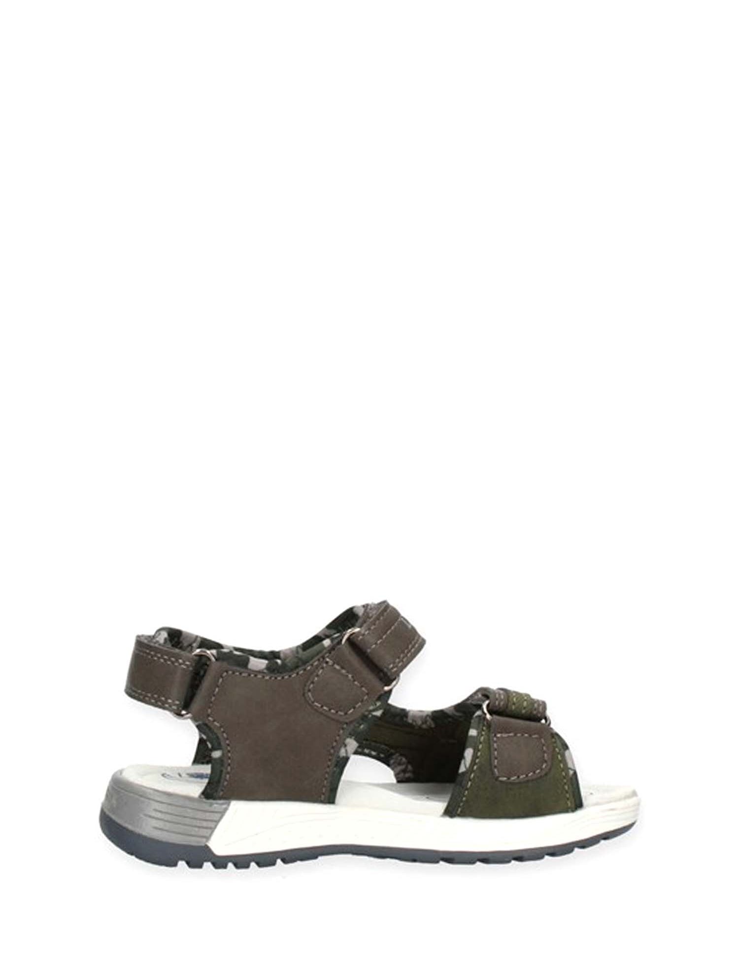 Sandali con strappi Grigio Lumberjack