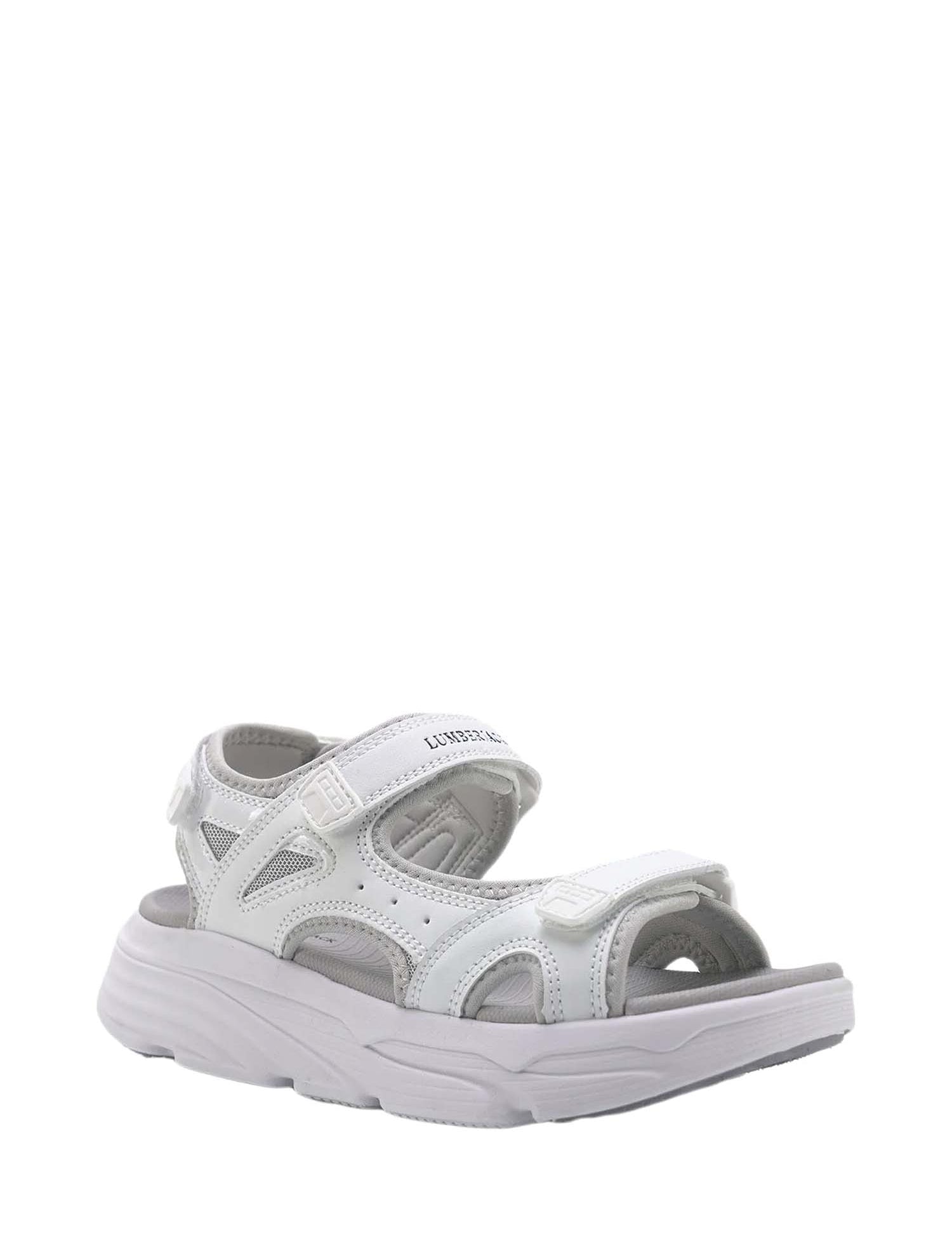 Sandali con strappi Bianco Lumberjack