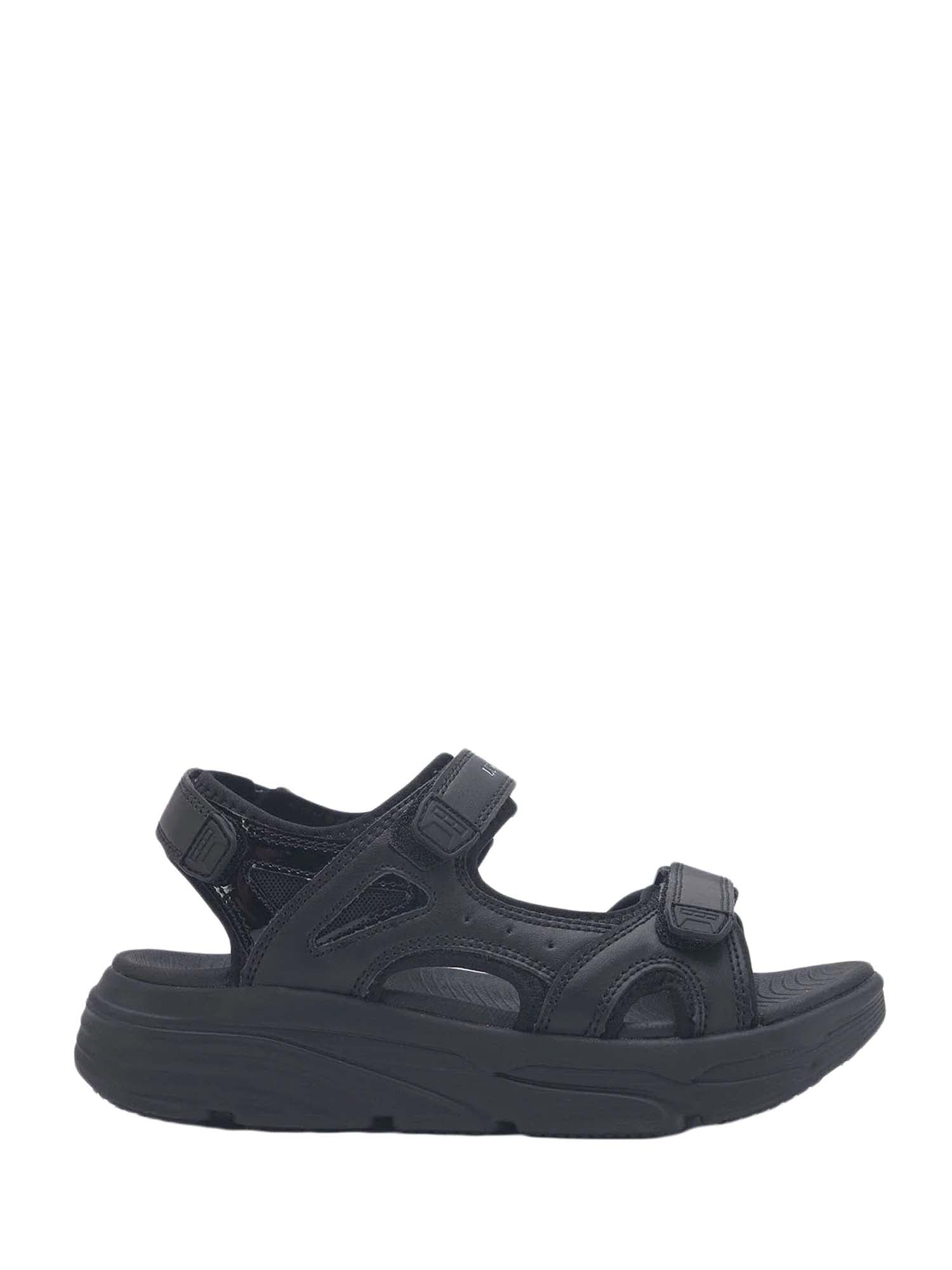 Sandali con strappi Nero Lumberjack