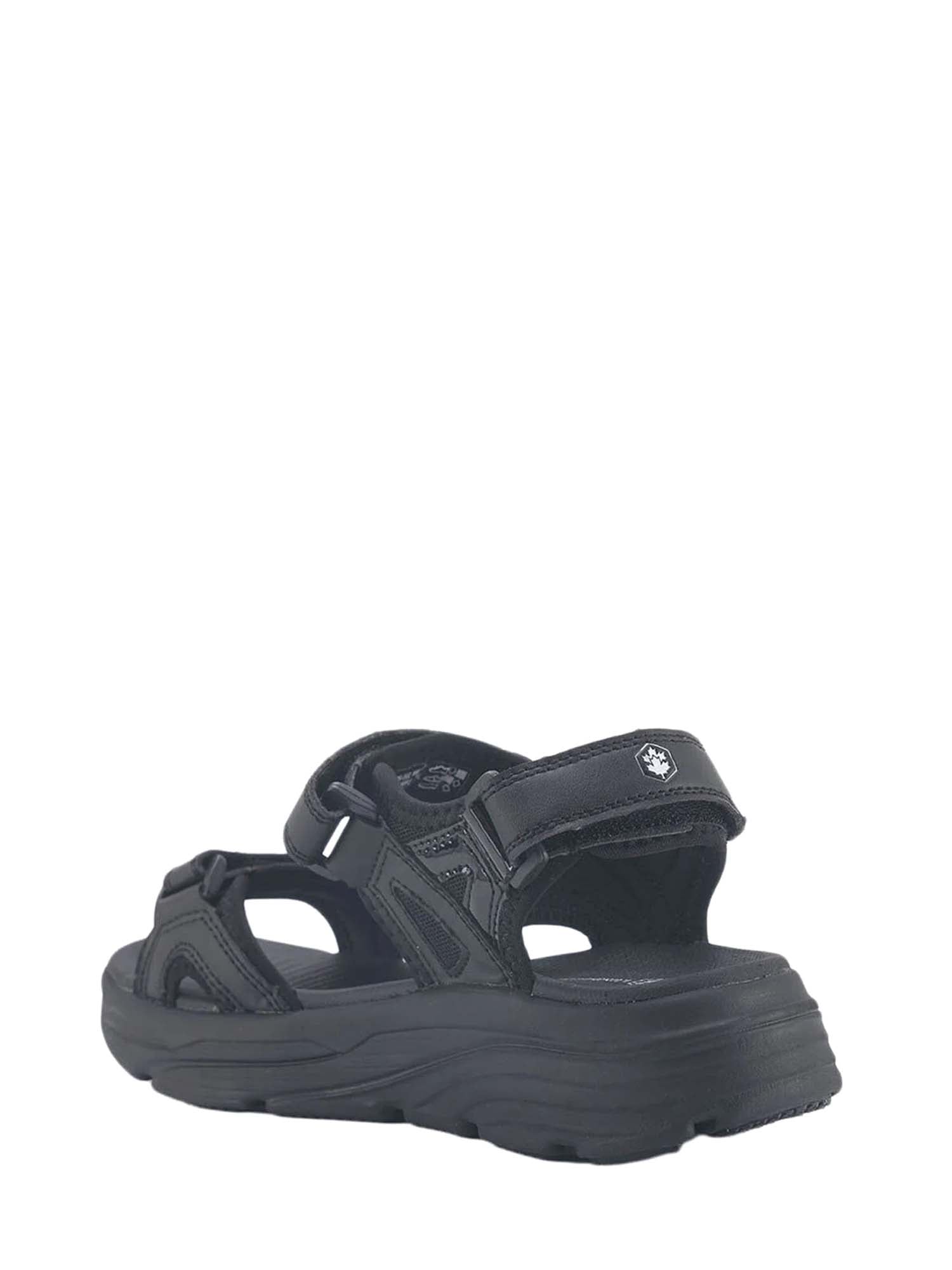 Sandali con strappi Nero Lumberjack