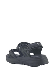 Sandali con strappi Nero Lumberjack