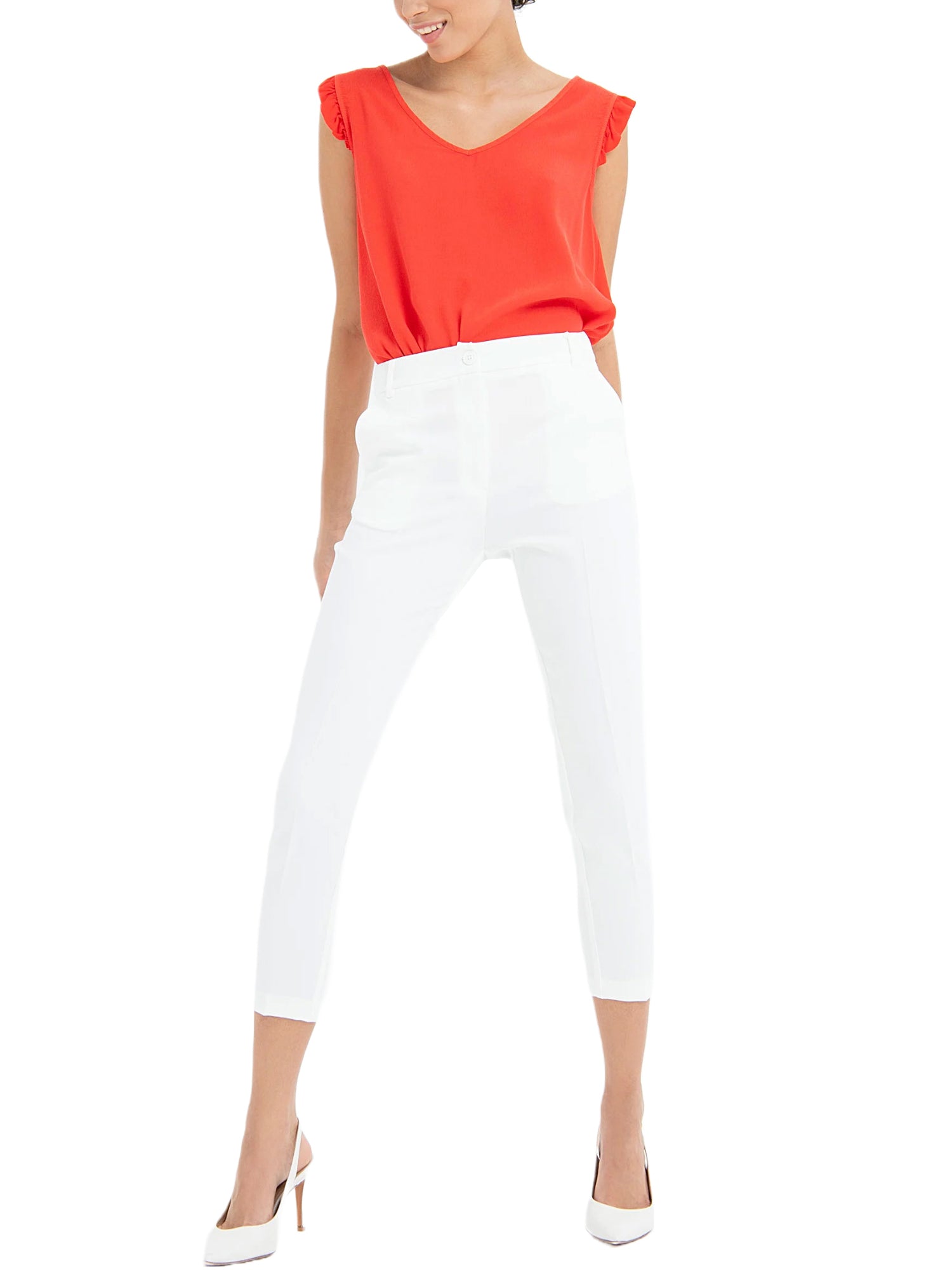 Pantaloni Bianco Fracomina