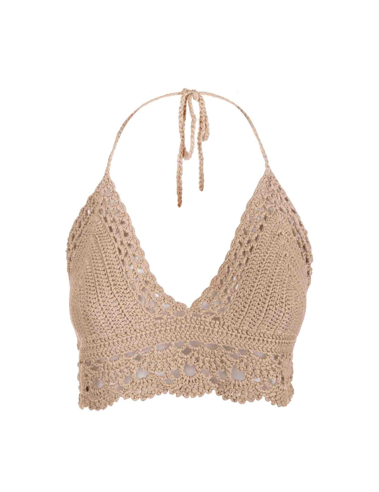 Top e canotte Beige Fracomina