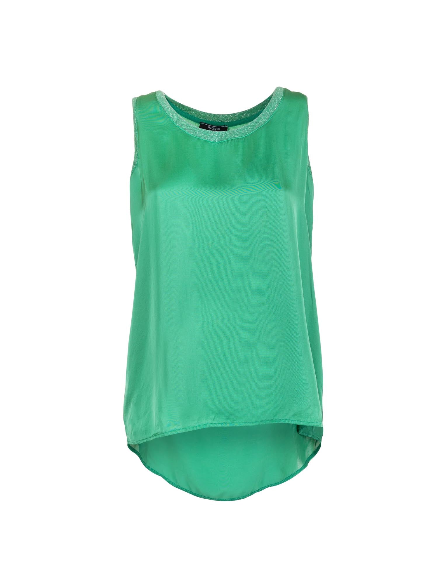Canotte Verde Fracomina