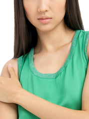 Canotte Verde Fracomina