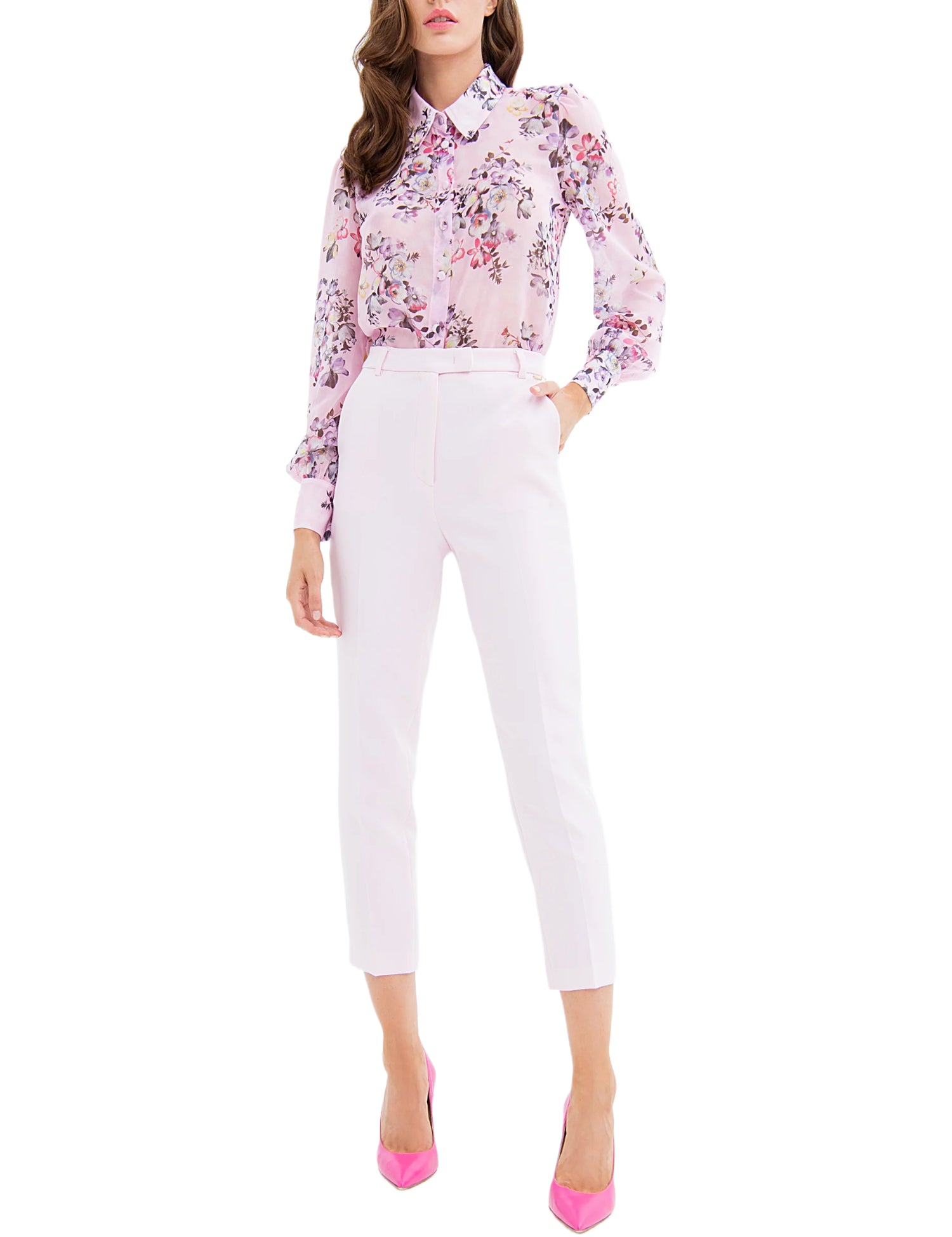 Pantaloni Rosa Fracomina