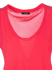 Top e canotte Rosso Fracomina