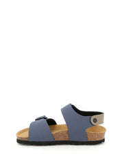 Sandali con strappi Blu Grunland Junior