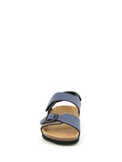 Sandali con strappi Blu Grunland Junior