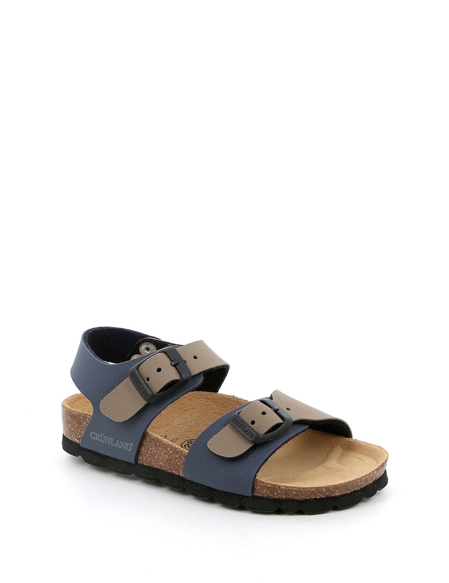 Sandali Blu Tortora Grunland Junior