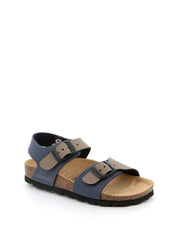 Sandali Blu Tortora Grunland Junior