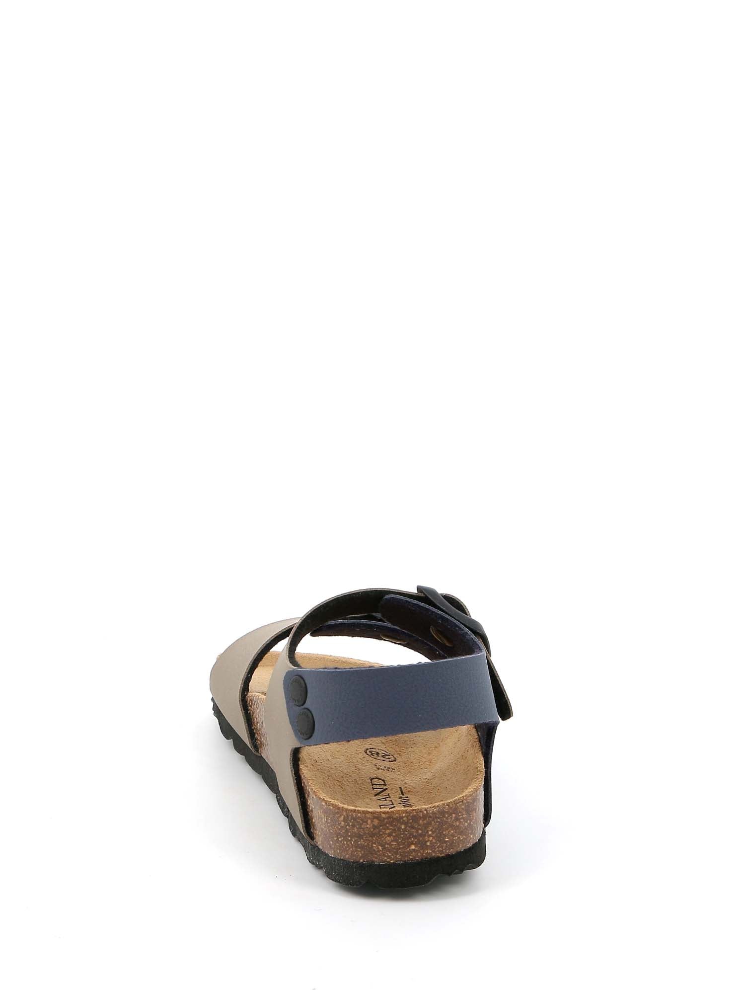 Sandali Blu Tortora Grunland Junior