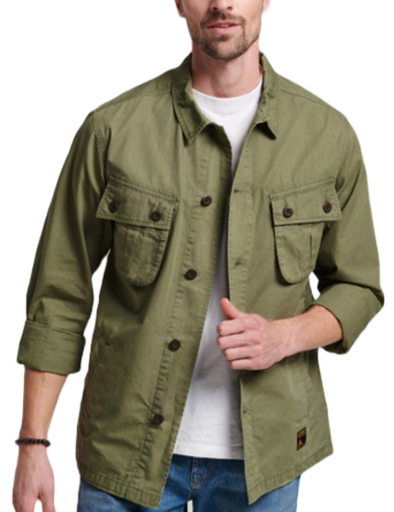 Camicie Verde Superdry